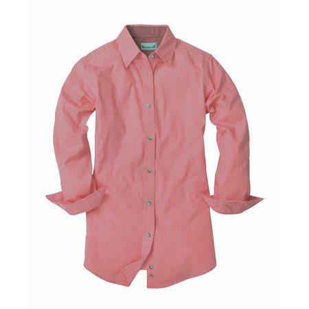BACKPACKER Women’s Easy-Does-It Micro Check Shirt, Red, Small BP-7036 Red Small